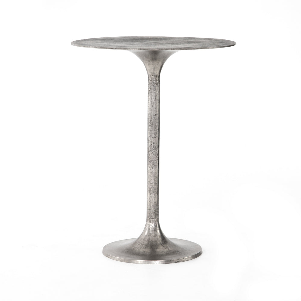 Simone Bar Table In Raw Antique Nickel