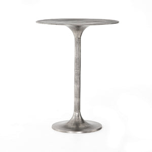 Simone Bar Table In Raw Antique Nickel