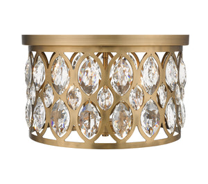 Dealey 4 Light Chandelier in Heirloom Brass Finish