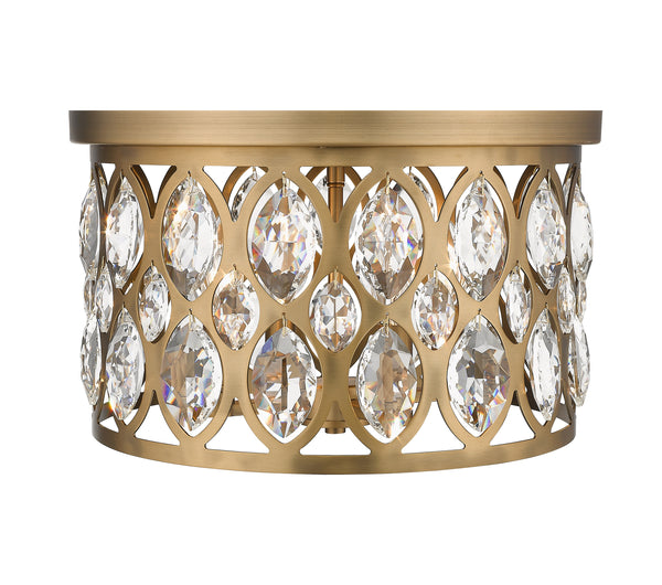 Dealey 4 Light Chandelier in Heirloom Brass Finish