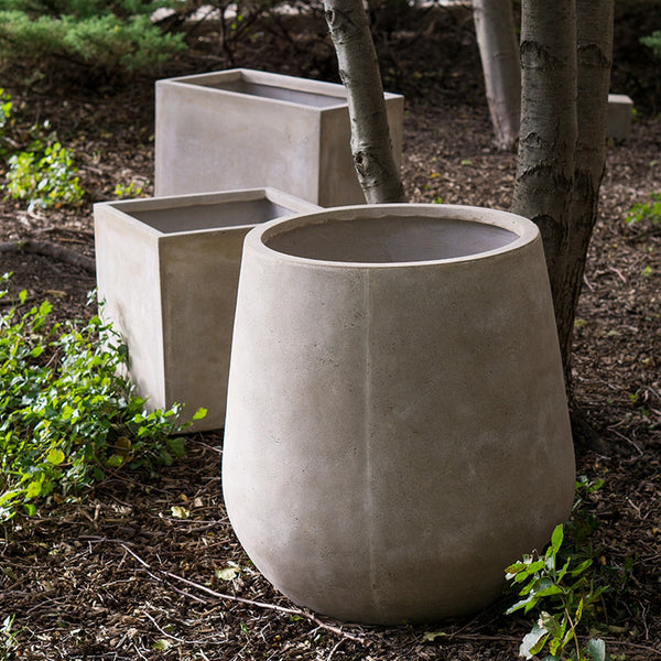 Urbano Bell Fiber Clay Set/2 Planters