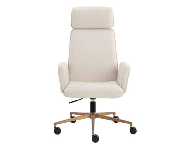 KALEV OFFICE CHAIR - CHACHA CREAM