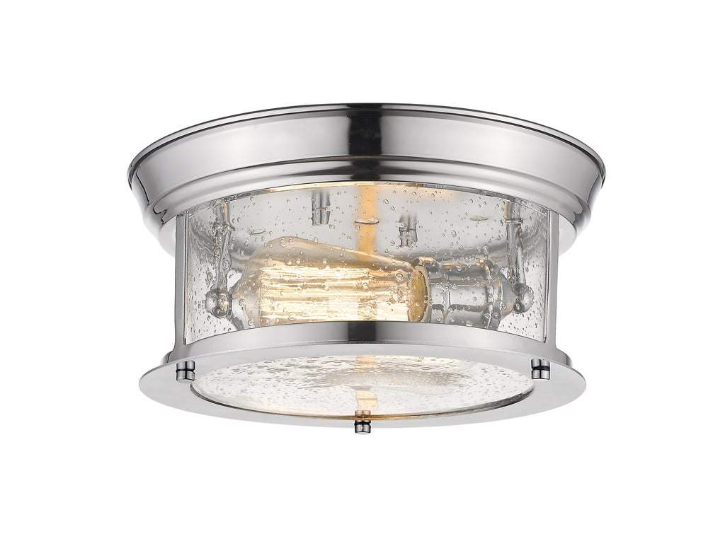 Sonna 2 Light Flush Mount in Chrome Finish