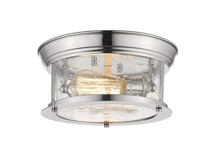 Sonna 2 Light Flush Mount in Chrome Finish