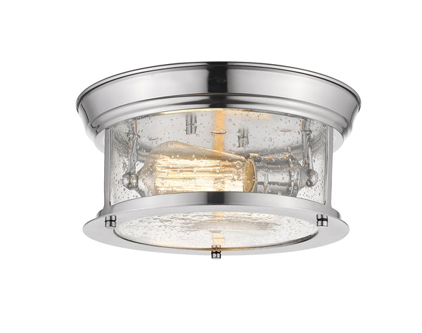 Sonna 2 Light Flush Mount in Chrome Finish