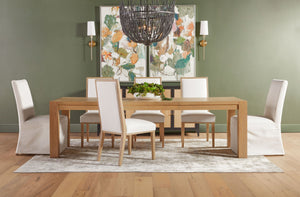 Levi Slipcover Dining Chair, Set of 2