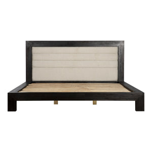 Moe's Ashcroft King Bed with Padded Headboard