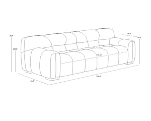 ROMY SOFA - MEG GOLD