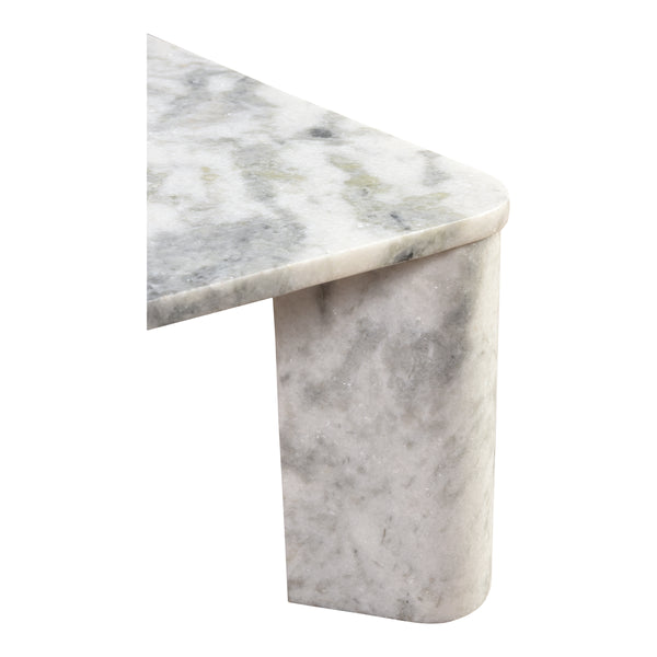Moe's Segment Coffee Table in Ashen Grey Marble