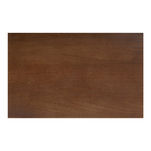 Rye 6 Drawer Dresser in Warm Brown with Soft Rush Front