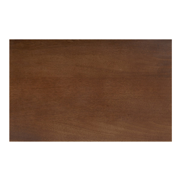 Rye 6 Drawer Dresser in Warm Brown with Soft Rush Front