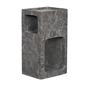 Murakami Black Marble Side Table