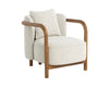 BEATRICE LOUNGE CHAIR - DOVE CREAM