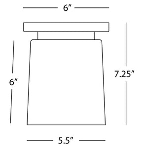 Rico Espinet Nina Flushmount