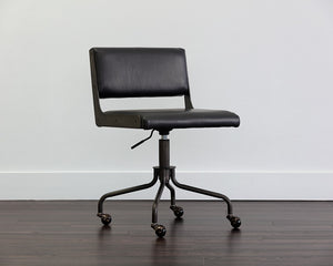 Davis Office Chair - Black - Black