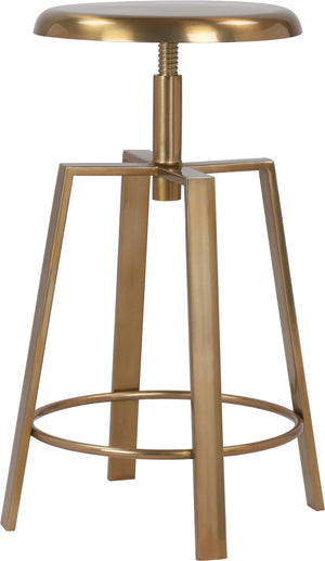 Jacqueline Counter/Bar Stool In Gold