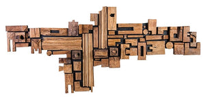 Asken Block Wall Art 53"X118"