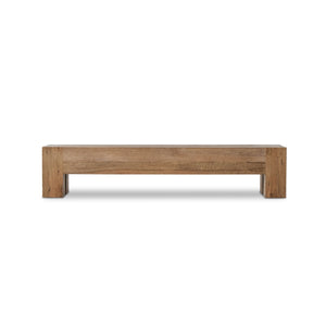 Abaso Large Accent Bench In Rstic Wormwood