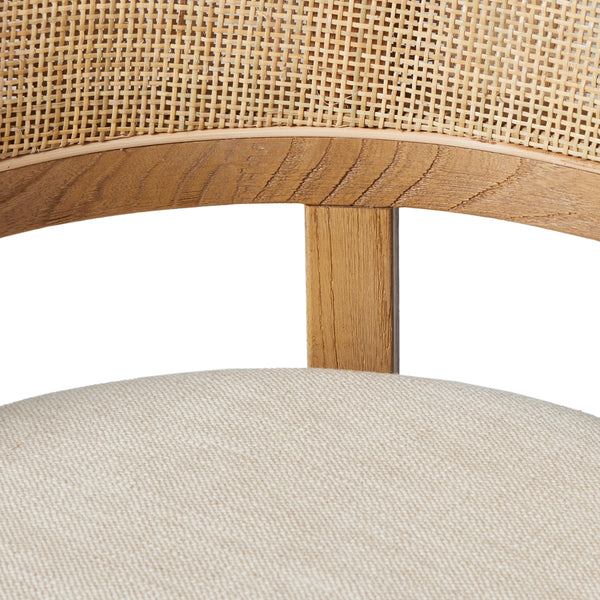 Cordoba Dining Armchair In Bergamo Parchmnt