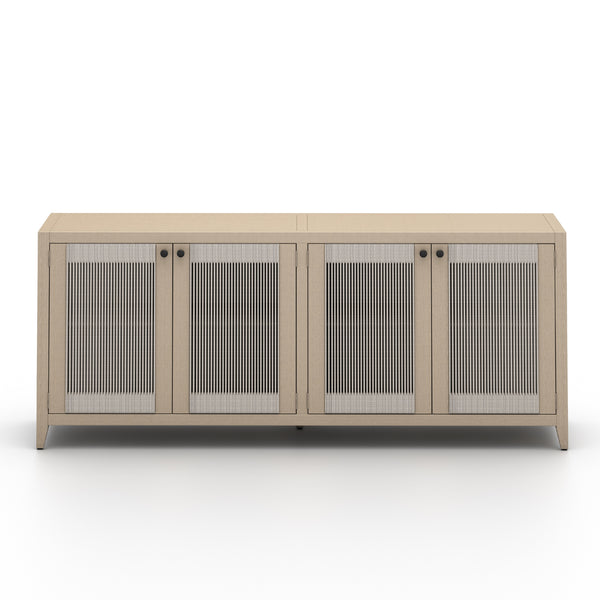 Sherwood Outdoor Sideboard In Washed Brown