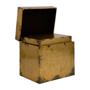 Cladded Brass Trunk, set/3
