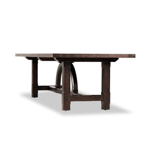 The Arch Dining Table in Medium Brown Fir Veneer
