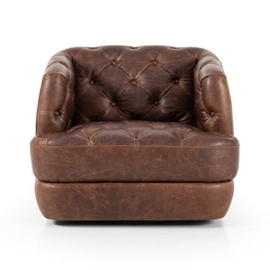 Paul Swivel Chair - Raleigh Cigar