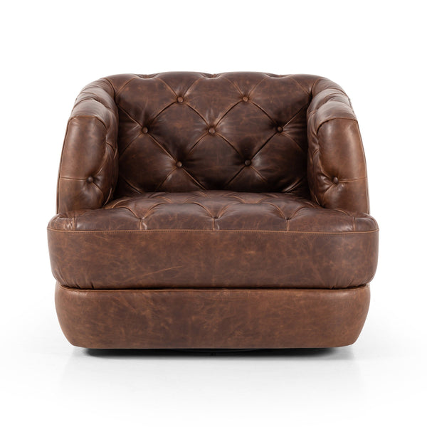 Paul Swivel Chair - Raleigh Cigar