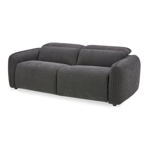 Eli Power Recliner Sofa in Dusk Grey