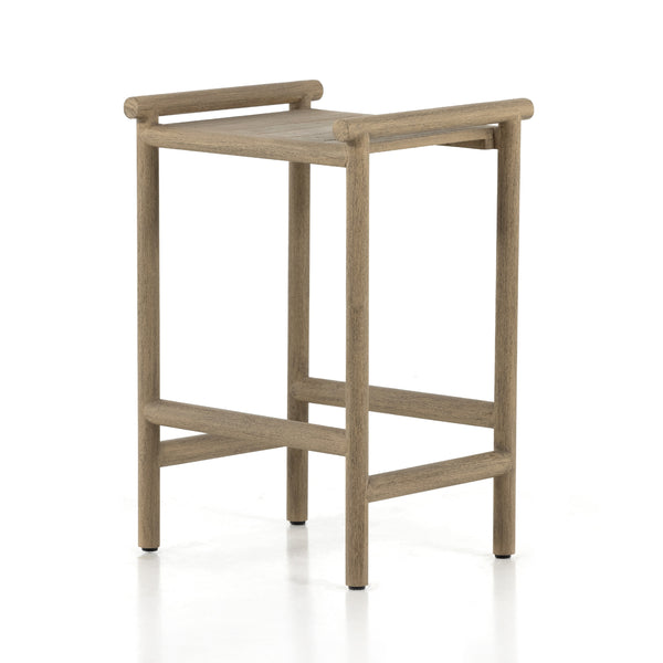 Kyla Outdoor Stool In Brown/Sand In Counter
