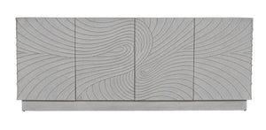 Cavalier Mahogany and Veneer Sideboard in White Wash Finish