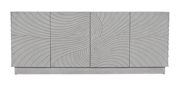 Cavalier Mahogany and Veneer Sideboard in White Wash Finish