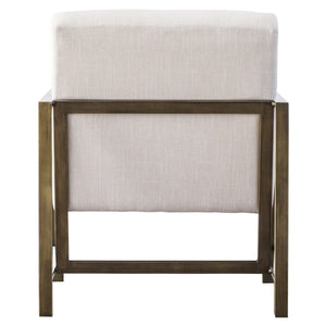 Francis Fabric Arm Chair In Shortbread