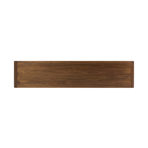 Hawkes Media Console - Dark Walnut Solid