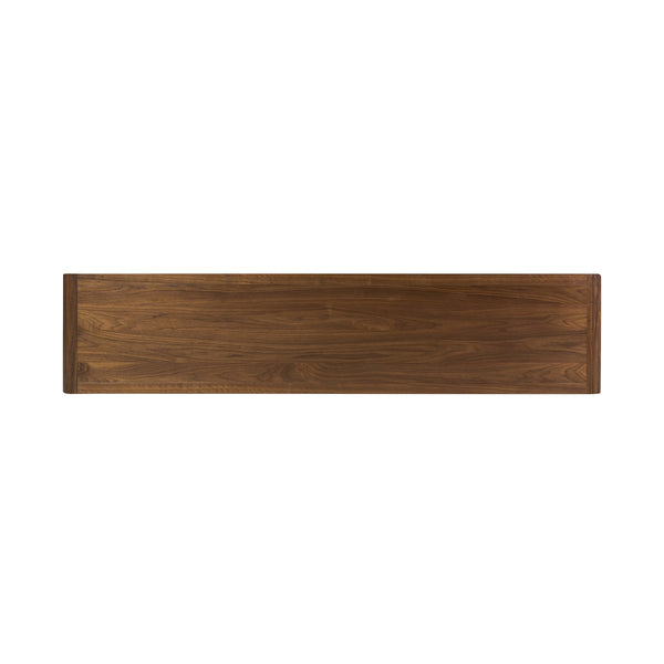 Hawkes Media Console - Dark Walnut Solid