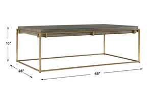 Surround Sark Walnut Coffee Table