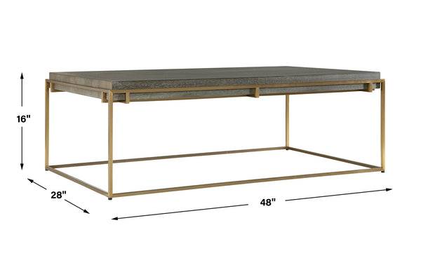 Surround Sark Walnut Coffee Table