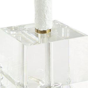 Helena Slender White Table Lamp