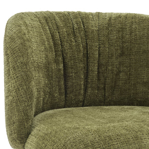 Millie KD Chenille Counter Stool, Canova Green