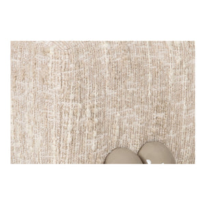 Priya Bench Off White with High-Gloss Iron Legs