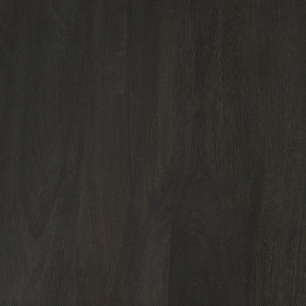 Liesl 54.L x 54.0W x 30.0H Black Wood W/ Circular Top Dining Table
