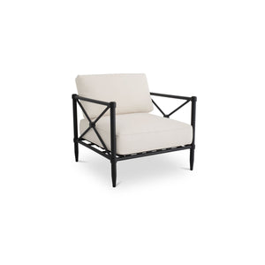 Moe's Willow Outdoor Accent Chair in Cream