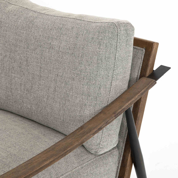 Kennedy Chair In Gabardine Grey