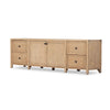 Gaines Media Console In Aged Light Pine