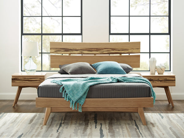 Caramelized Azara King Platform Bed
