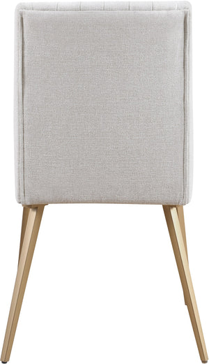 Alexandra Dining Chair In Brushed Gold
