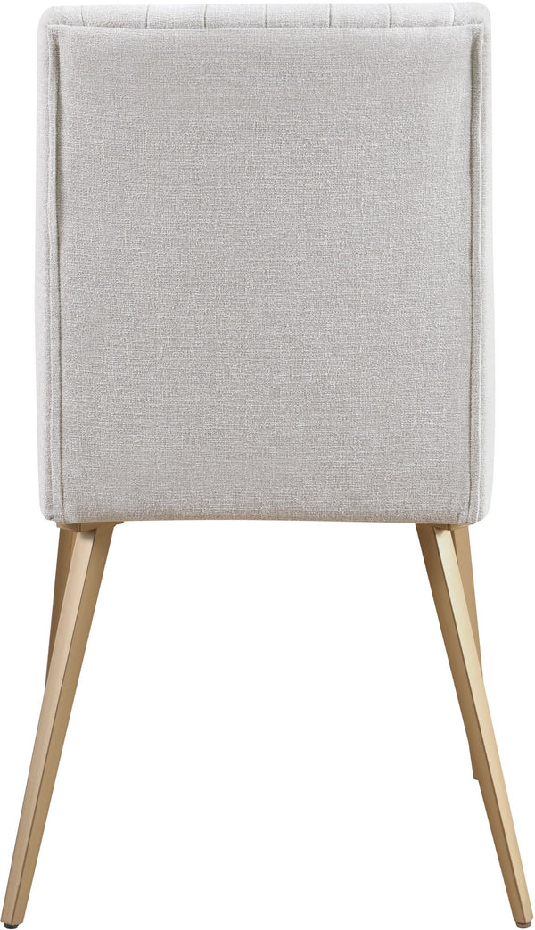 Alexandra Dining Chair In Brushed Gold