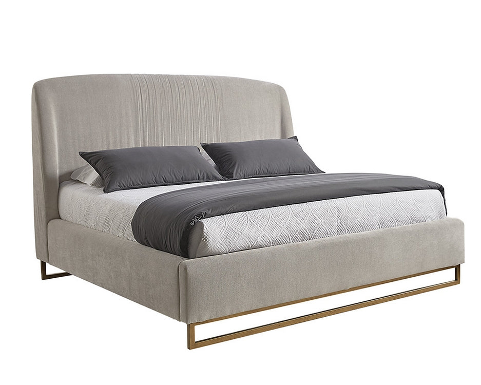 Nevin Bed - King - Polo Club Stone