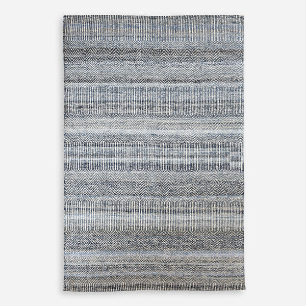 Bolivia handwoven 5' X 8' Area Rug In Blue