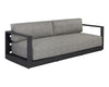 TAVIRA SOFA - CHARCOAL - LANIKAI SALT AND PEPPER